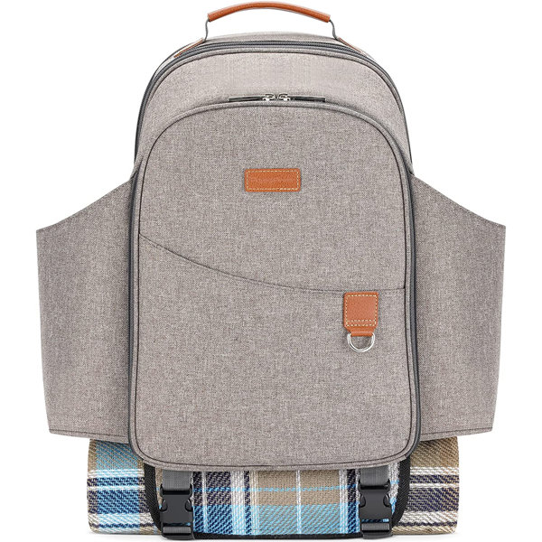 Crestone Insulated Picnic Backpack For 2 Persons With Full Set Of